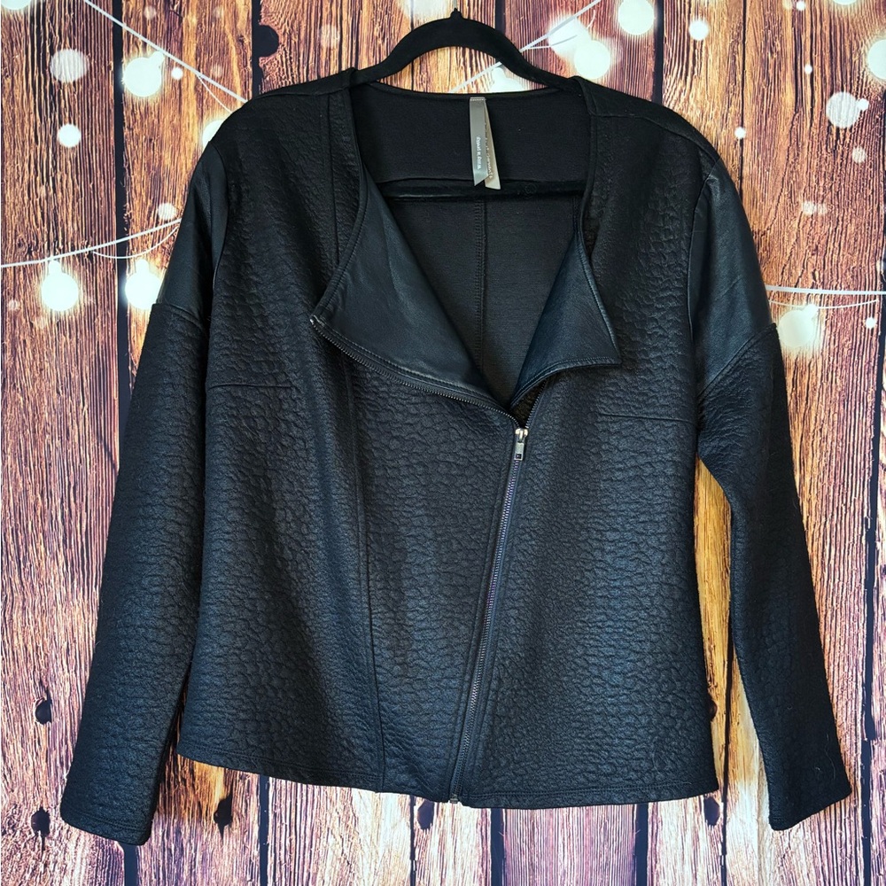 Penningtons Black Faux Leather Jacket